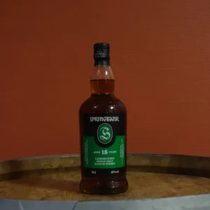 Single Malt Scotch Whisky <br> 15 ans <br> Distillerie Springbank